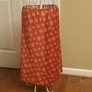 Polka dot skirt
